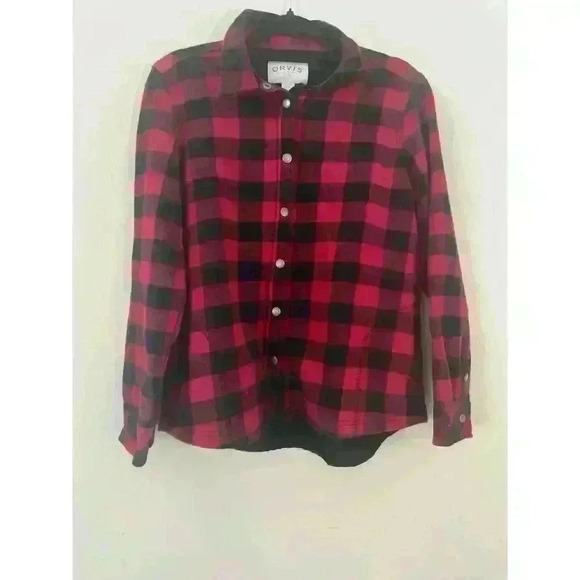 Orvis Buffaloe Plaid lightweight Jacket ladies size L - Picture 1 of 10